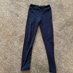 LuLaRoe kids L/xl navy blue leggings